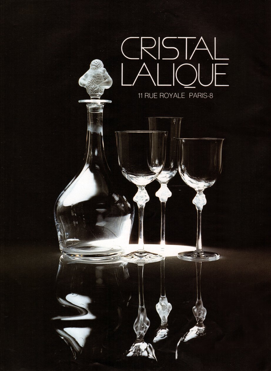 Cristal Lalique. Laliquen kristalli. tekijältä Unknown