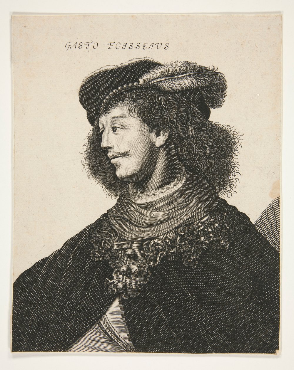 Gasto Foisseius (Gaston de Foix?) tekijältä Unknown