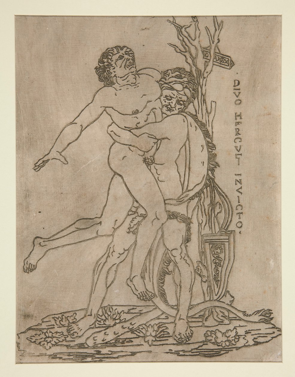 Hercules ja Antaeus tekijältä Unknown
