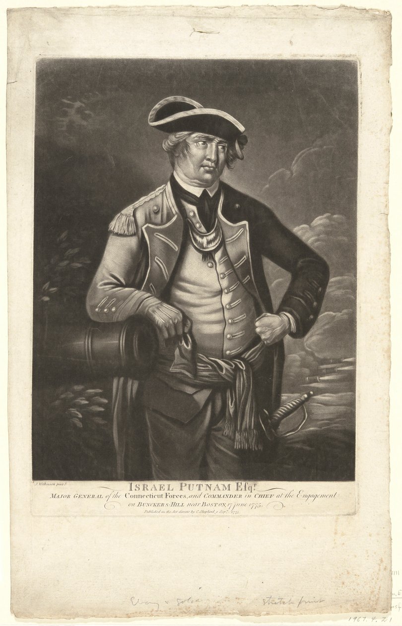 Israel Putnam, Esq. tekijältä Unknown
