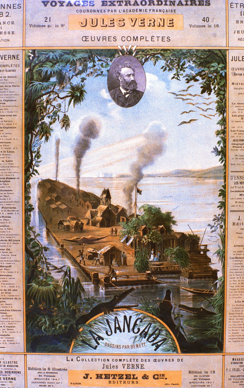 Loire Atlantique N* 191 - Nantes - Jules Verne -museo - Juliste tekijältä Unknown