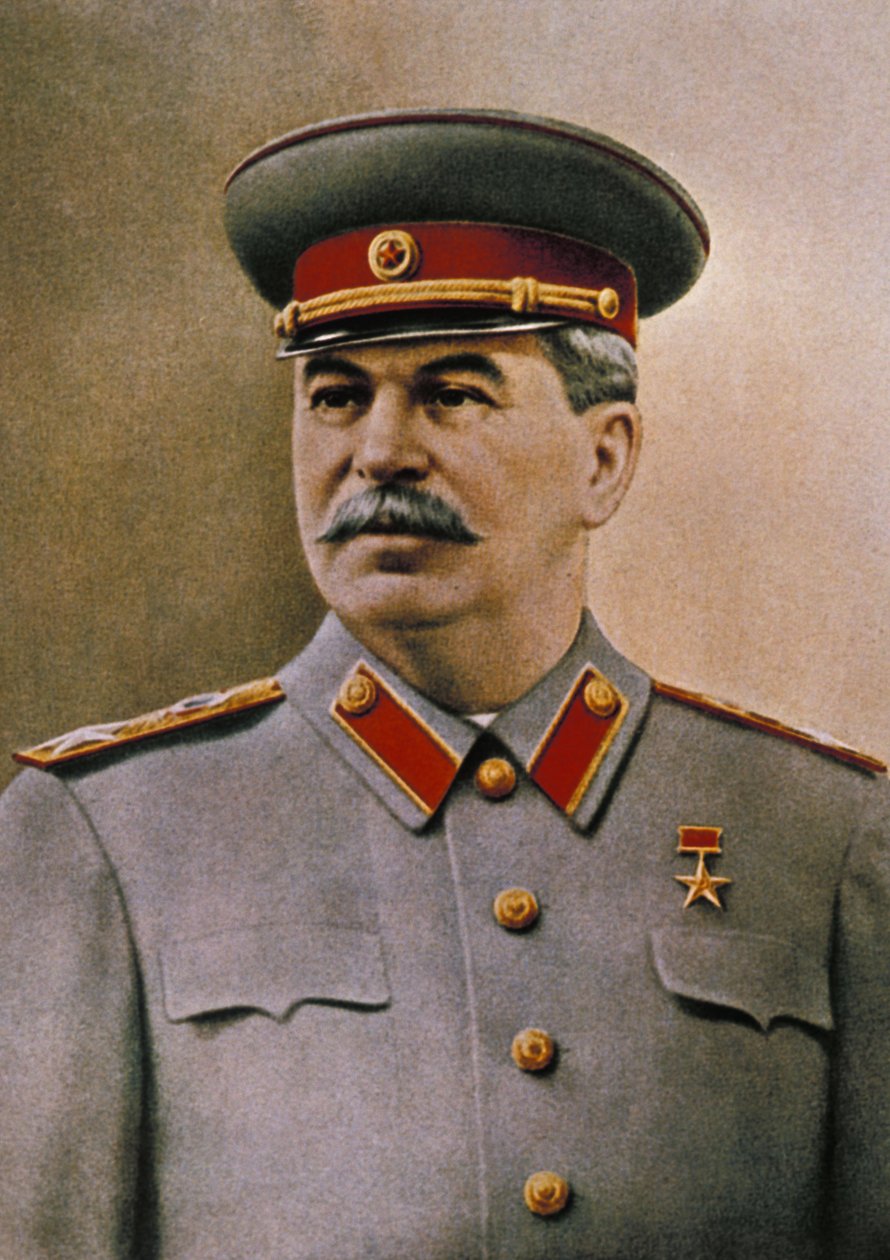 Josif Stalinin muotokuva (1879 - 1953). tekijältä Unknown