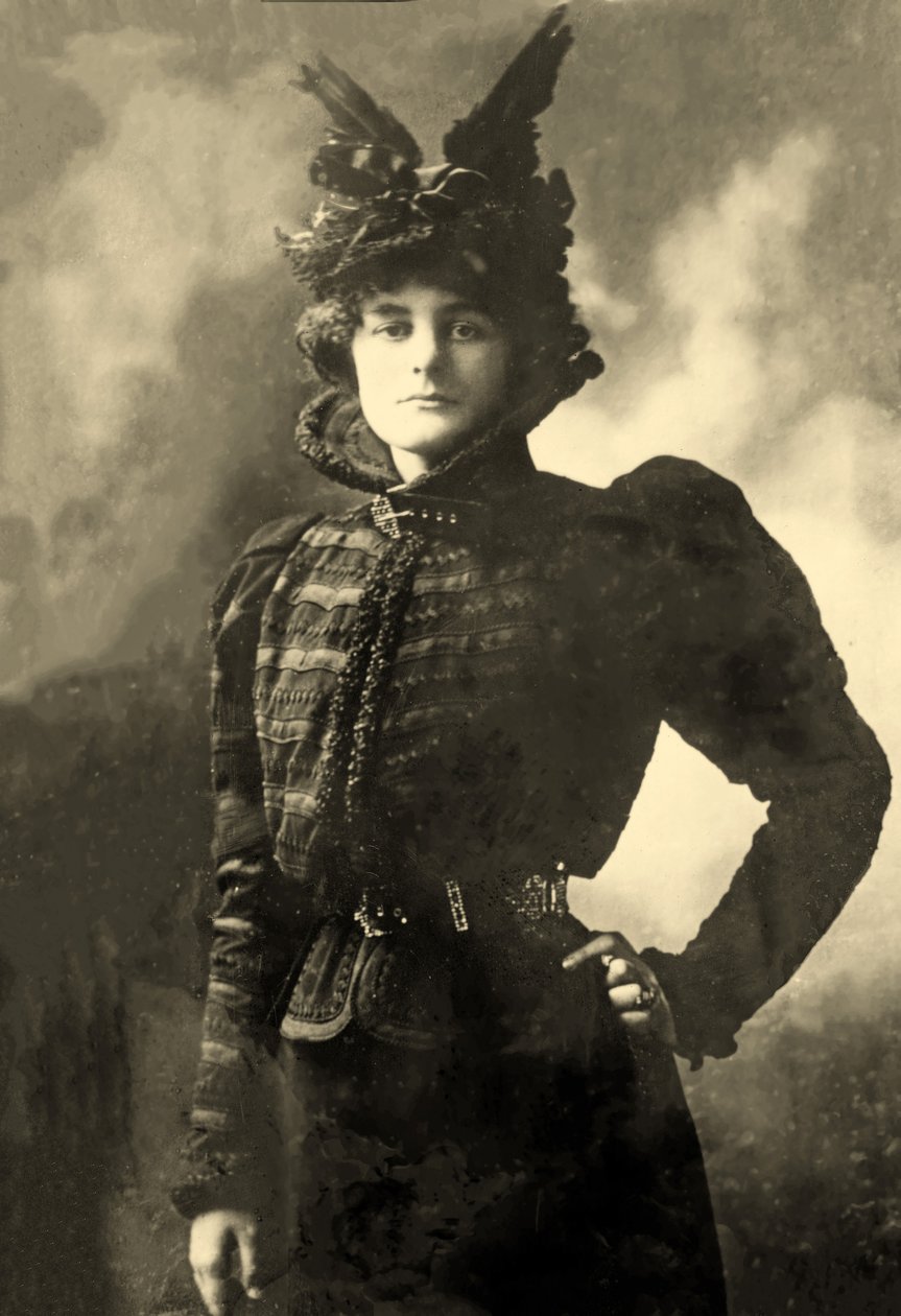 Maude Gonne McBriden (1866 - 1953) muotokuva tekijältä Unknown