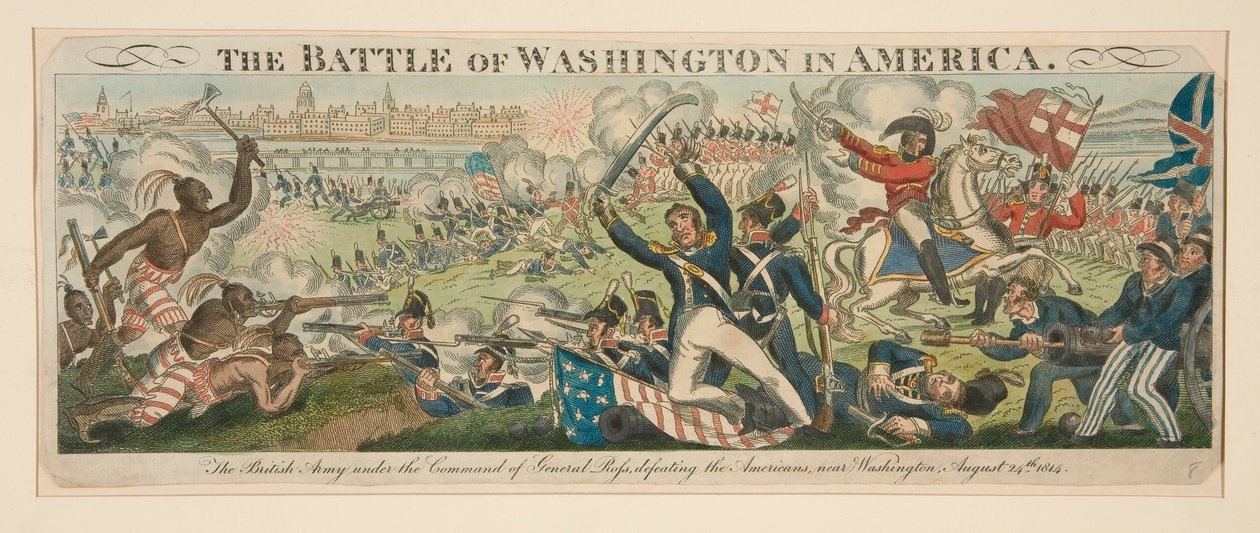 Washingtonin taistelu Amerikassa tekijältä Unknown
