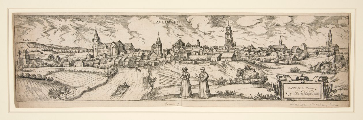 Nimetön (Schloss Lienhart jne. LAUGENin kaupunkikuva) tekijältä Unknown