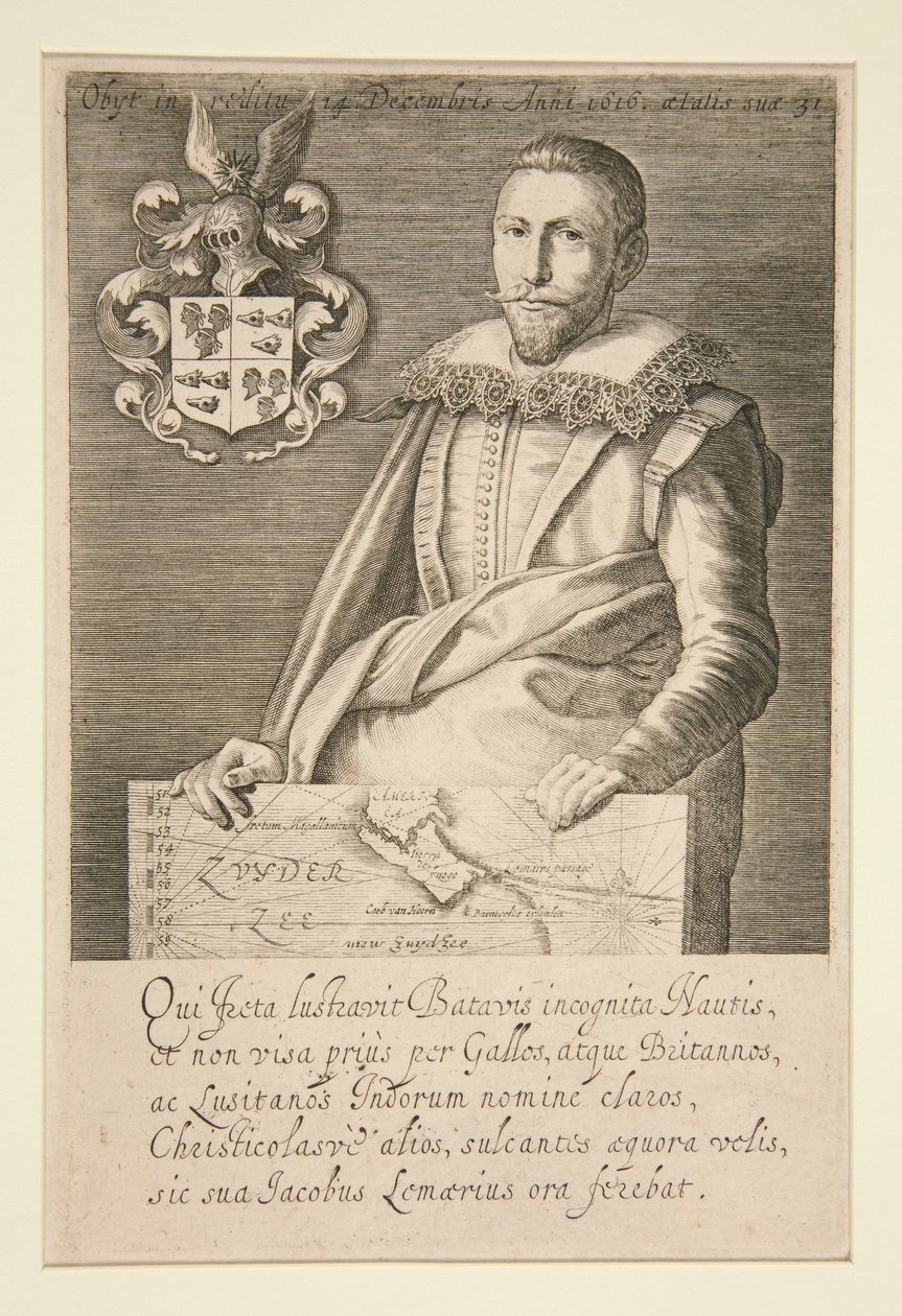 Nimetön (Jakob Le Mairen muotokuva, vuorotellen Jacob le Maire) tekijältä Unknown