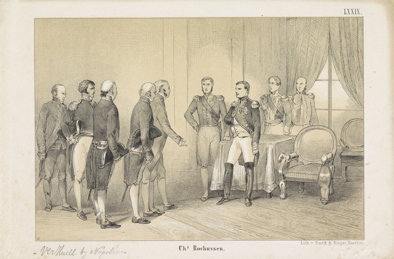 Verhuell Napoleonin kanssa, 1806 tekijältä Unknown