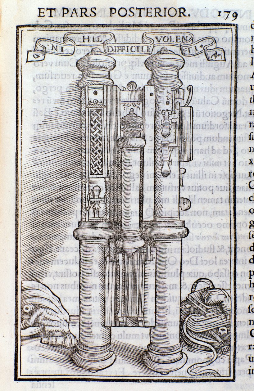 Fagotus (Phagotum). Sivu Theseus Ambrosius Albonesiuksen esittelystä tekijältä Unknown artist