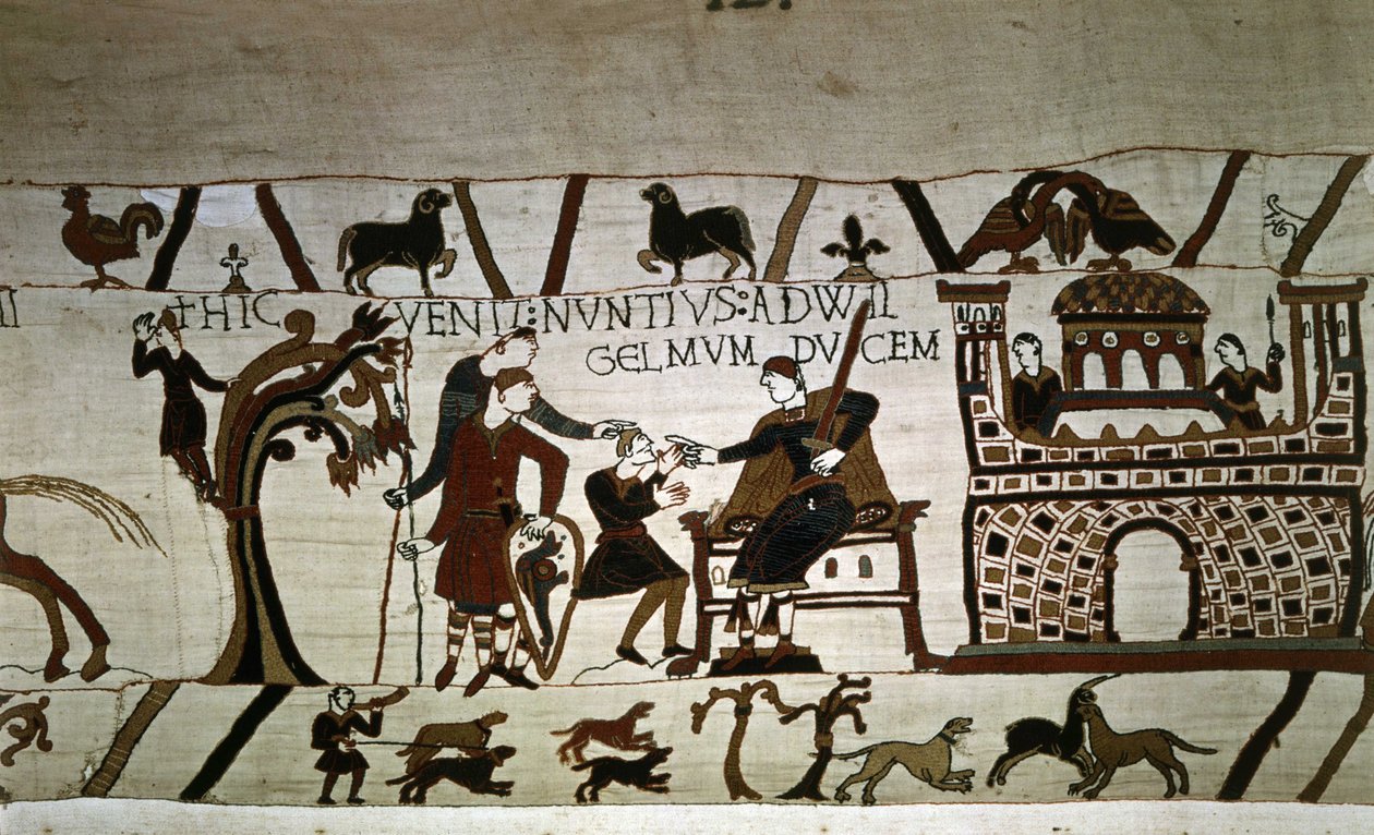 Sanansaattaja herttua Guillaumelle (1027 - 1087) - Bayeux
