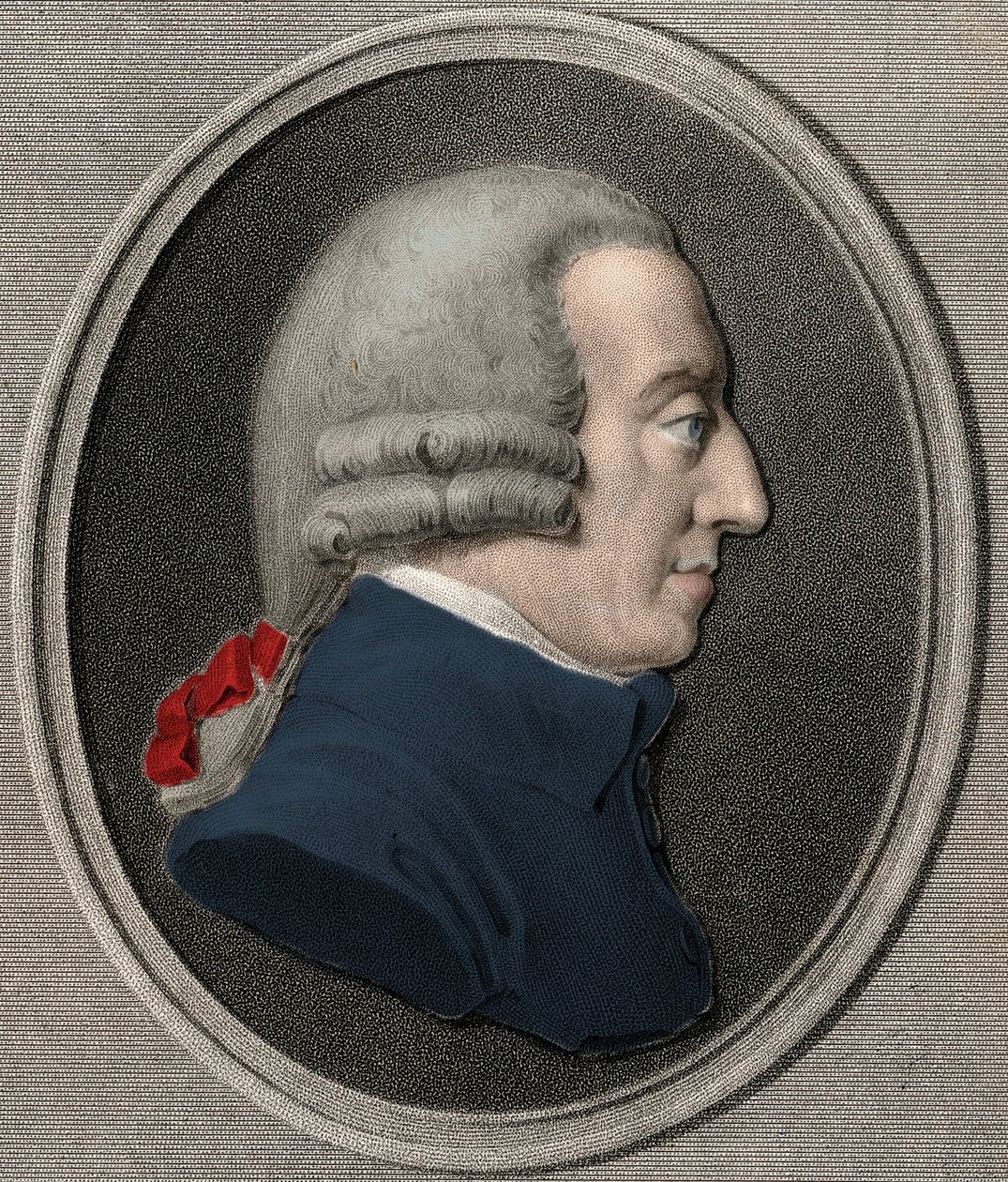 Adam Smith 1723-1790 - kaiverrus - 1800-luku tekijältä Unknown artist