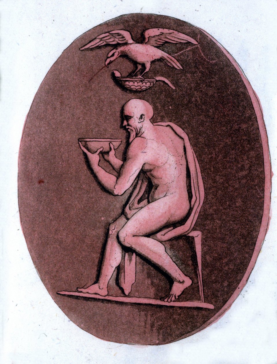 Aischylos (noin 525-456 eKr.), kreikkalainen traaginen runoilija. tekijältä Unknown artist