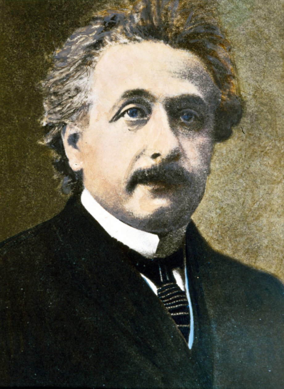 Albert Einstein (kuva) tekijältä Unknown Artist