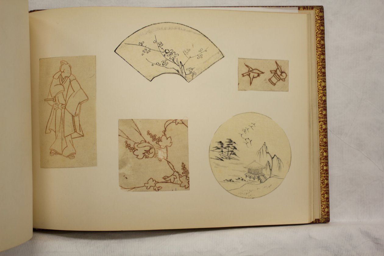 Luonnosten ja piirustusten albumi tekijältä Unknown Artist