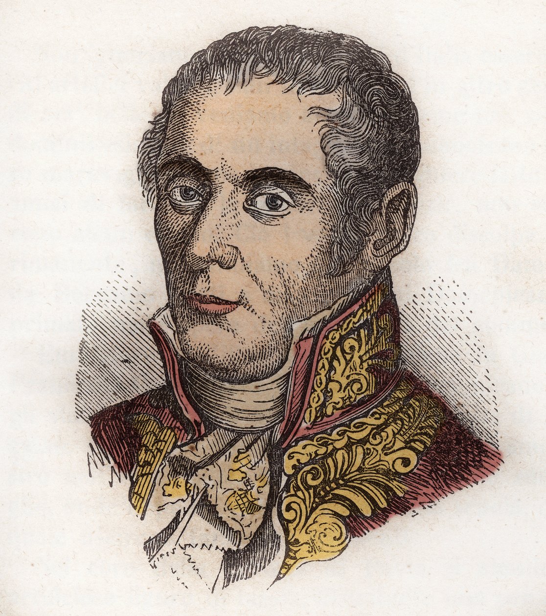 Alessandro Volta (1745-1827) italialainen tiedemies, tunnettu voltaic-paalun keksimisestä tekijältä Unknown artist