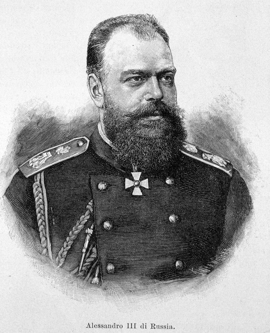 Aleksanteri III (Aleksandrovitš) Venäjän keisari tekijältä Unknown artist