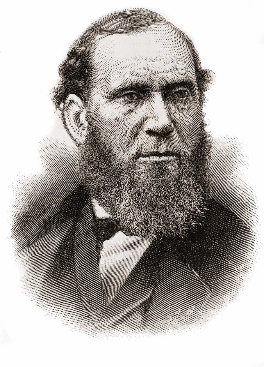 Allan Pinkerton (1819-1884), skotlantilaista alkuperää oleva amerikkalainen etsivä. tekijältä Unknown artist