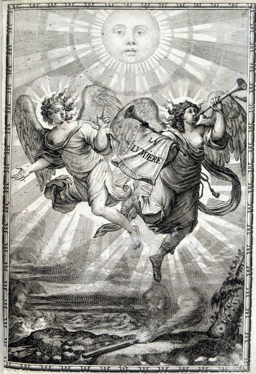 Valon allegorinen hahmo – Valo monsignorille kardinaali Jules Mazarinille (Giulio Raimondo Mazzarino tai Mazarino) (1602-1661) tekijältä Unknown artist