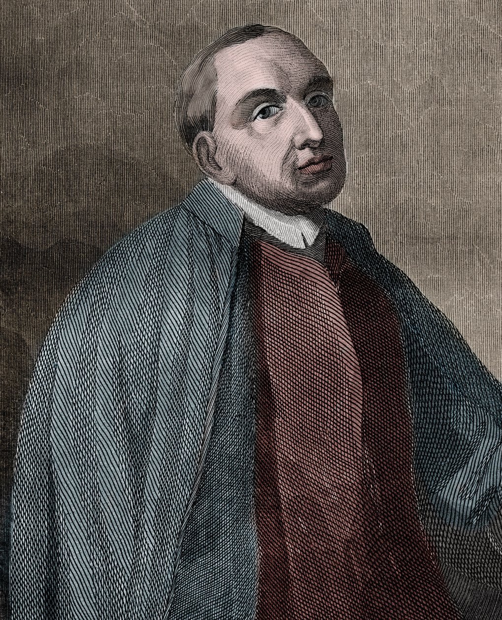Ambrosio de Morales, espanjalainen historioitsija ja antiikkitieteilijä (1513-1591) tekijältä Unknown artist