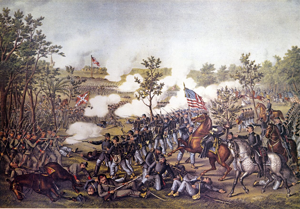 Amerikan sisällissota (1861 - 1865): 2. syyskuuta tekijältä Unknown artist