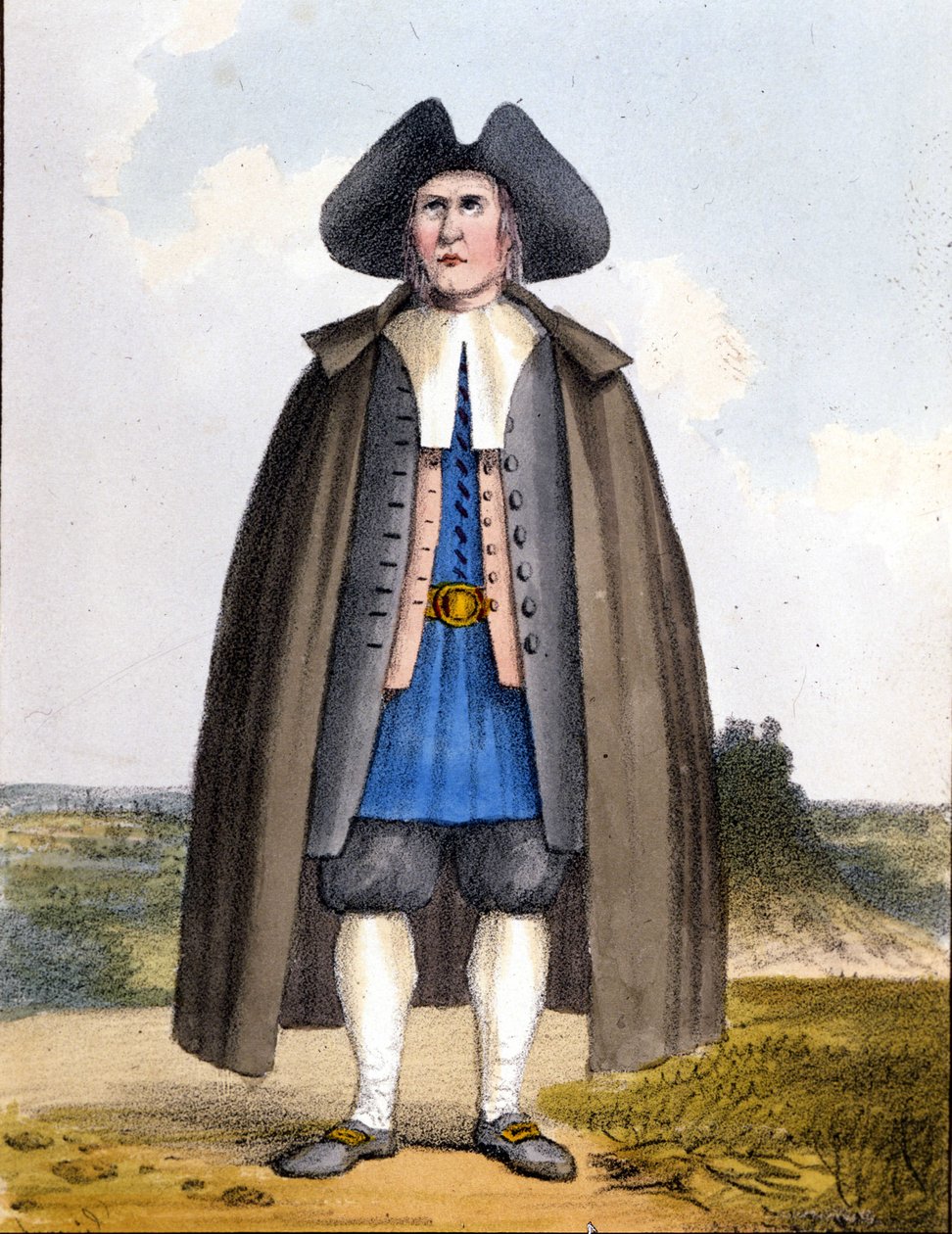 Amerikkalainen kveekari, 1700-luvun loppu. tekijältä Unknown artist