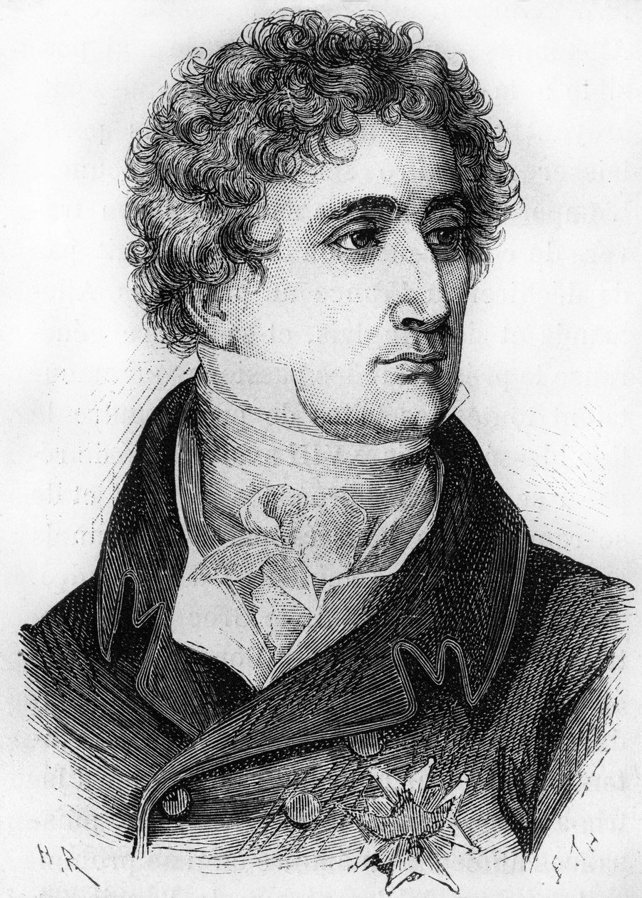 Armand Emmanuel du Plessis (1766-1822), Richelieun herttua, ranskalainen poliitikko. tekijältä Unknown artist