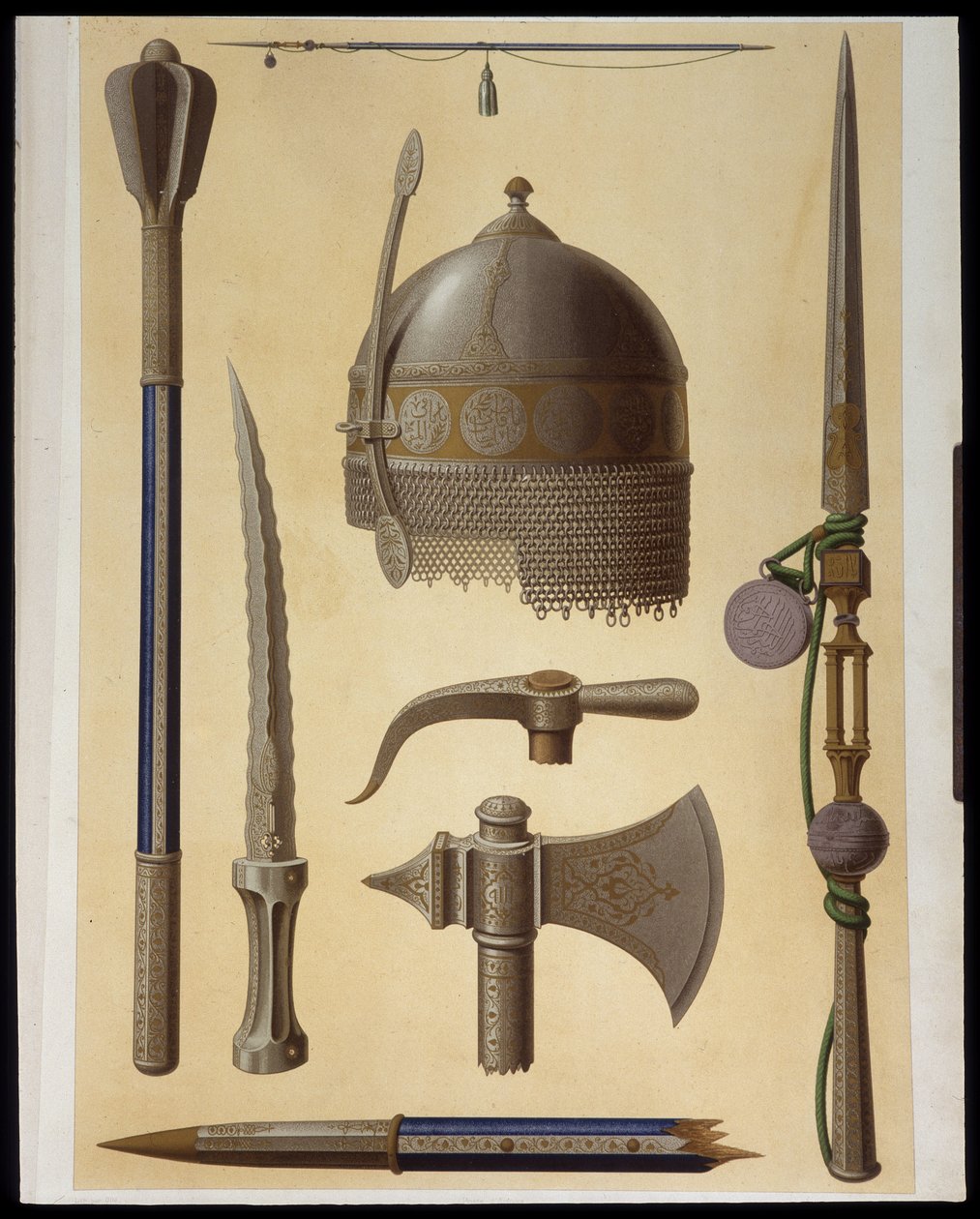 Armes de Toman Bay - "" Arab Artissa" - Kairon monumenteista 700-luvulta 1700-luvulle, Prisse d