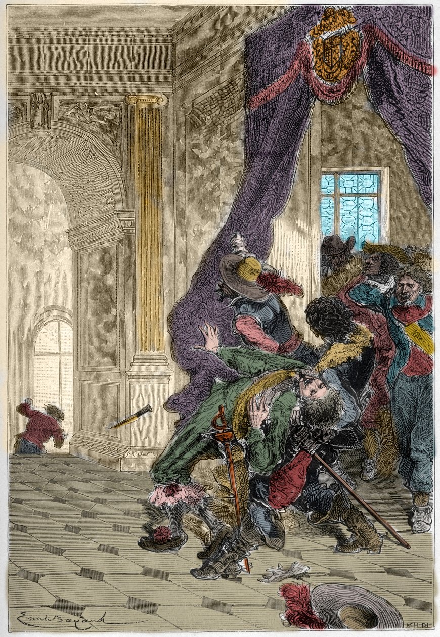 Buckinghamin herttuan salamurha - George Villiers tekijältä Unknown artist