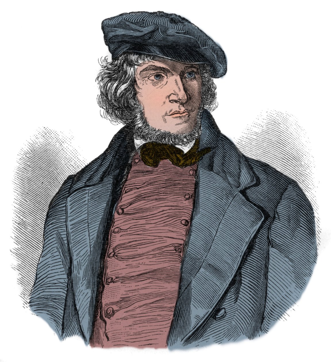 August Heinrich Hoffmann (Hoffmann von Fallersleben tekijältä Unknown artist