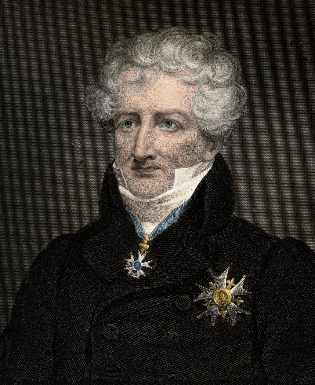 Baron Georges Cuvier (1764-1823) - kaiverrus - 1800-luku tekijältä Unknown artist