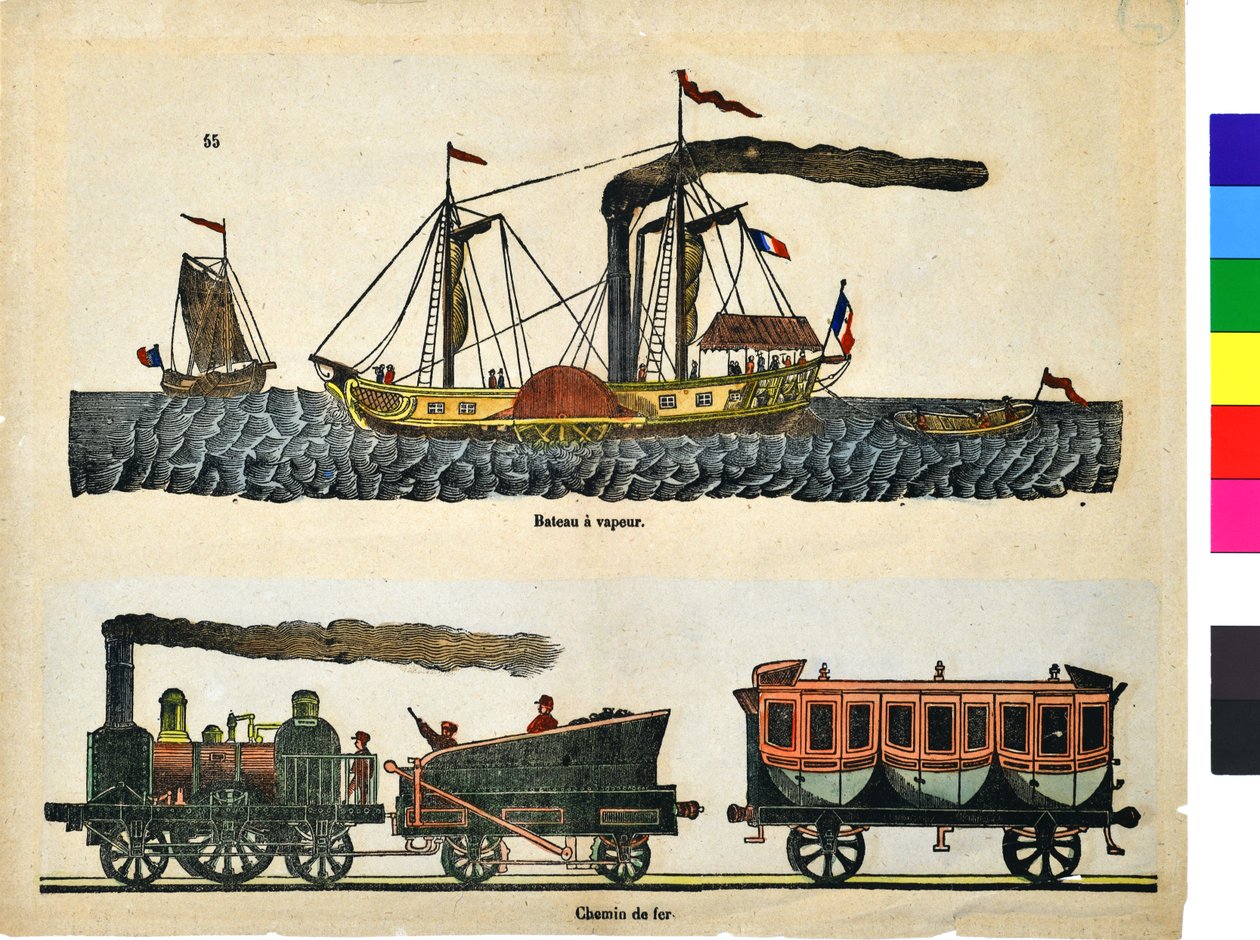 Höyrylaivat ja rautatiet tekijältä Unknown artist