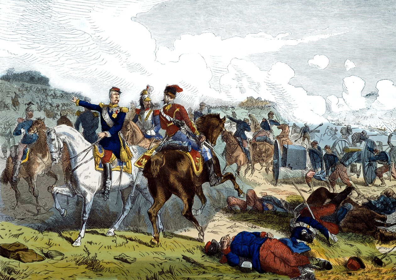 Reichshoffenin tai Woerthin taistelu, 6. elokuuta tekijältä Unknown artist