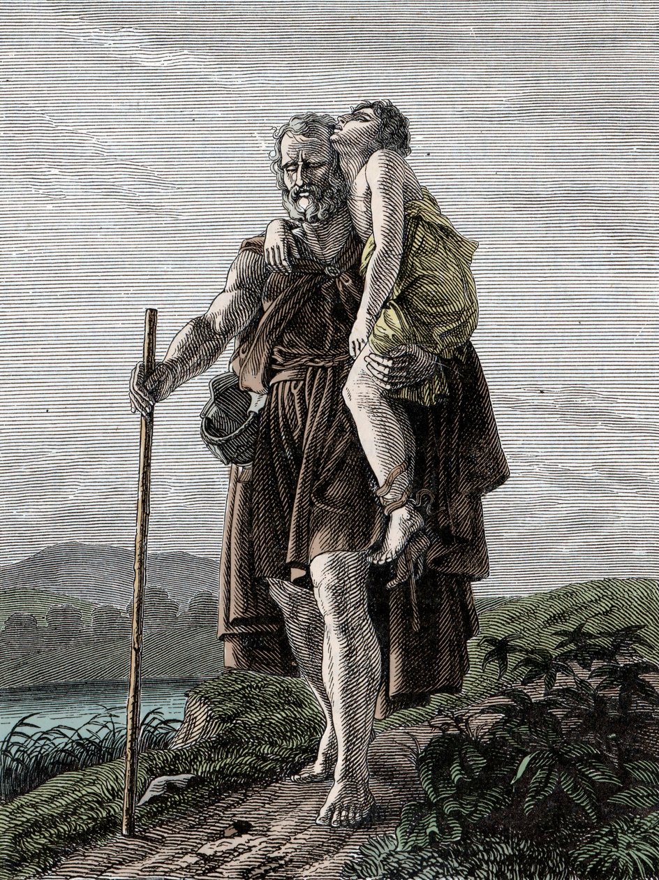 Belisarius - Bysantin kenraali Belisaire (Flavius ​​​​Belisarius, 500-565) tekijältä Unknown artist