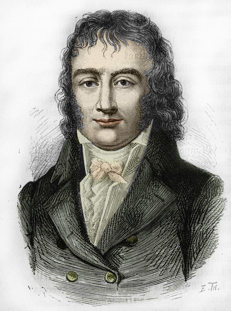 Benjamin Constant, sveitsiläistä alkuperää oleva ranskalainen poliitikko ja kirjailija (1767 - 1830) tekijältä Unknown artist