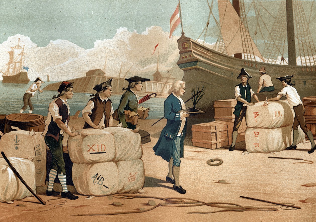 Bernard de Jussieu (1699-1777), ranskalainen kasvitieteilijä, joka toi setrijalan Englannista vuonna 1734. tekijältä Unknown artist