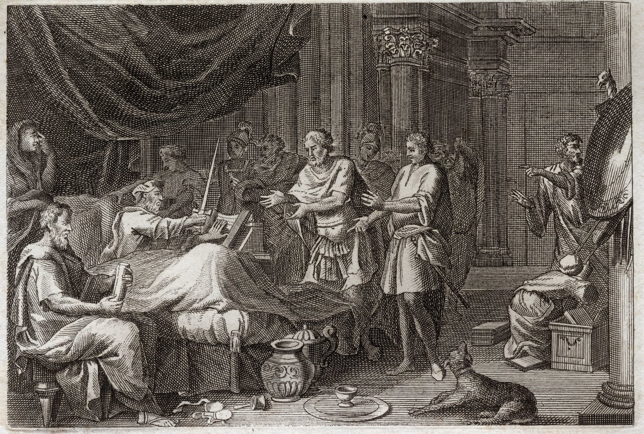 Royaumontin raamattu, Vanha testamentti: Judas Machabee. Juudas Machabee (Maccabee, Maccabee) seurasi isänsä Mattathiasta (Mathathias, Mattathias) armeijan johtamisessa ja tuki koko juutalaista seleukiidien sortoa vastaan. Havainnollistaa tekijältä Unknown artist