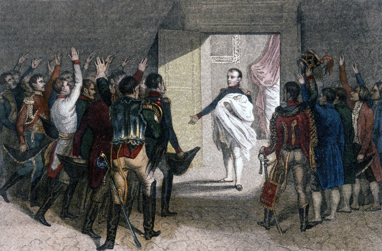Rooman kuninkaan (Napoleon II), keisari Napoleon I:n pojan (1769-1821) syntymä tekijältä Unknown artist
