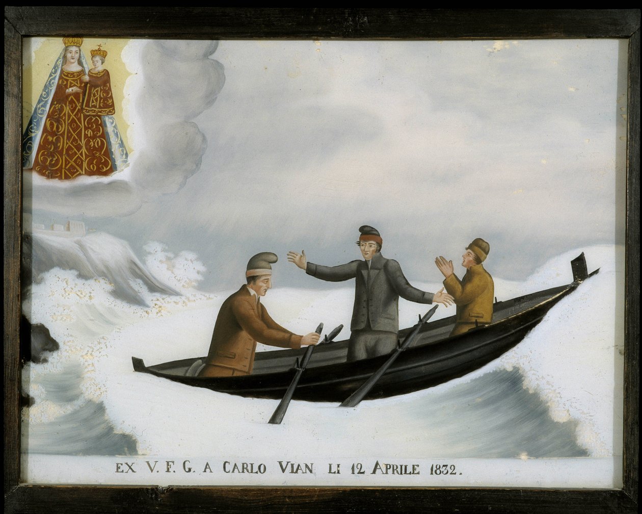 Vene katkeamattomalla merellä - Notre Dame de Laghetin entinen ääni tekijältä Unknown artist