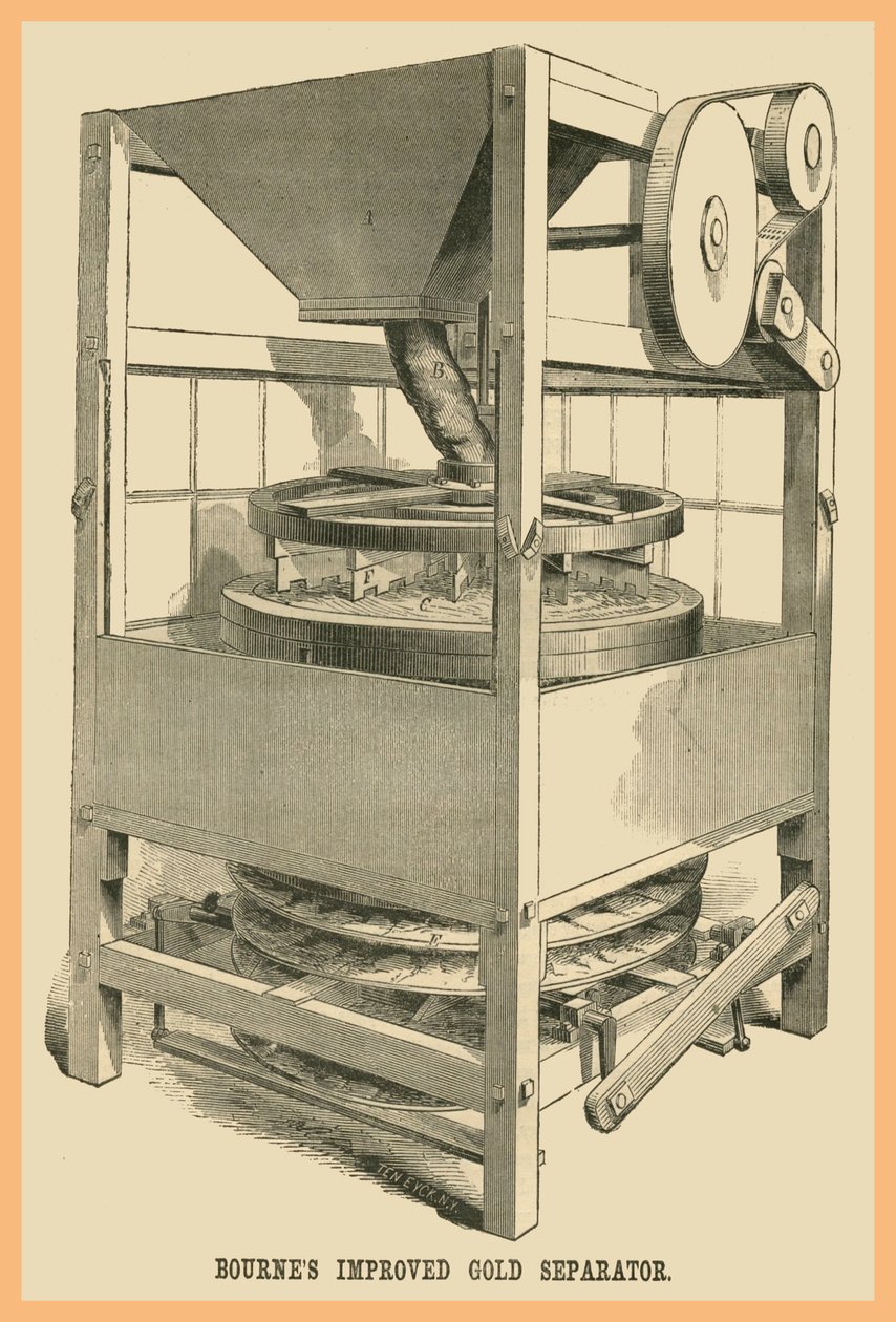 Bournesin parannettu kullanerotin tekijältä Unknown Artist