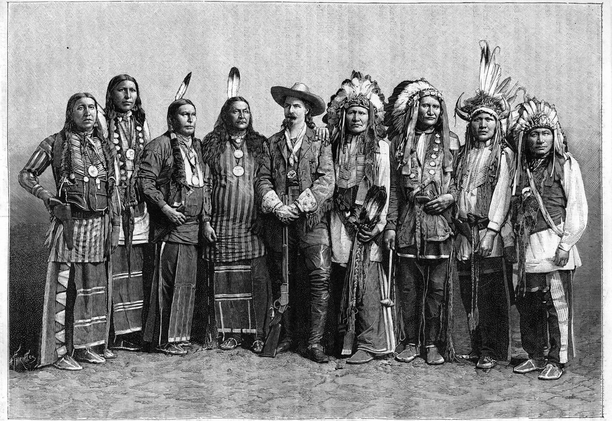 Buffalo Bill (William Frederick Cody tekijältä Unknown artist