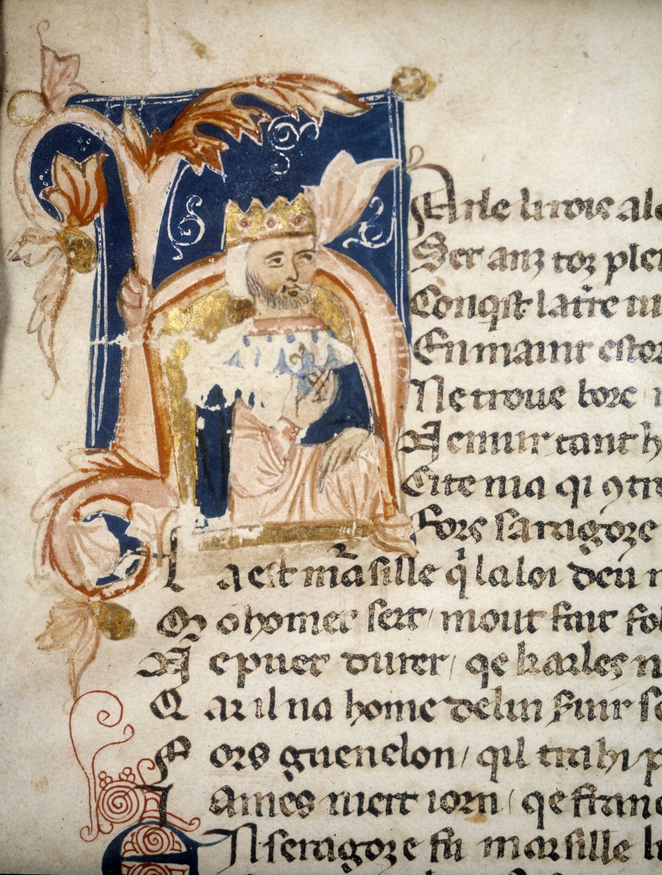 Kaarle Suuri - valaistus, Codex tekijältä Unknown artist
