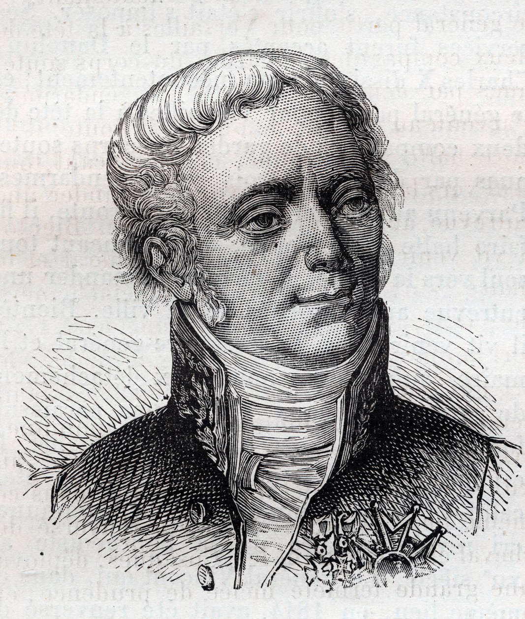 Charles-Louis (Charles-Louis) Huguet de Montaran, Semonvillen markiisi 1754-1839 ranskalainen poliitikko ja diplomaatti. tekijältä Unknown artist