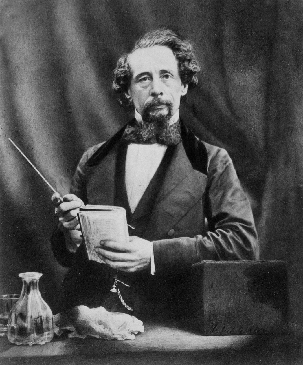 Charles Dickens (1812-1870) englantilainen kirjailija tekijältä Unknown artist