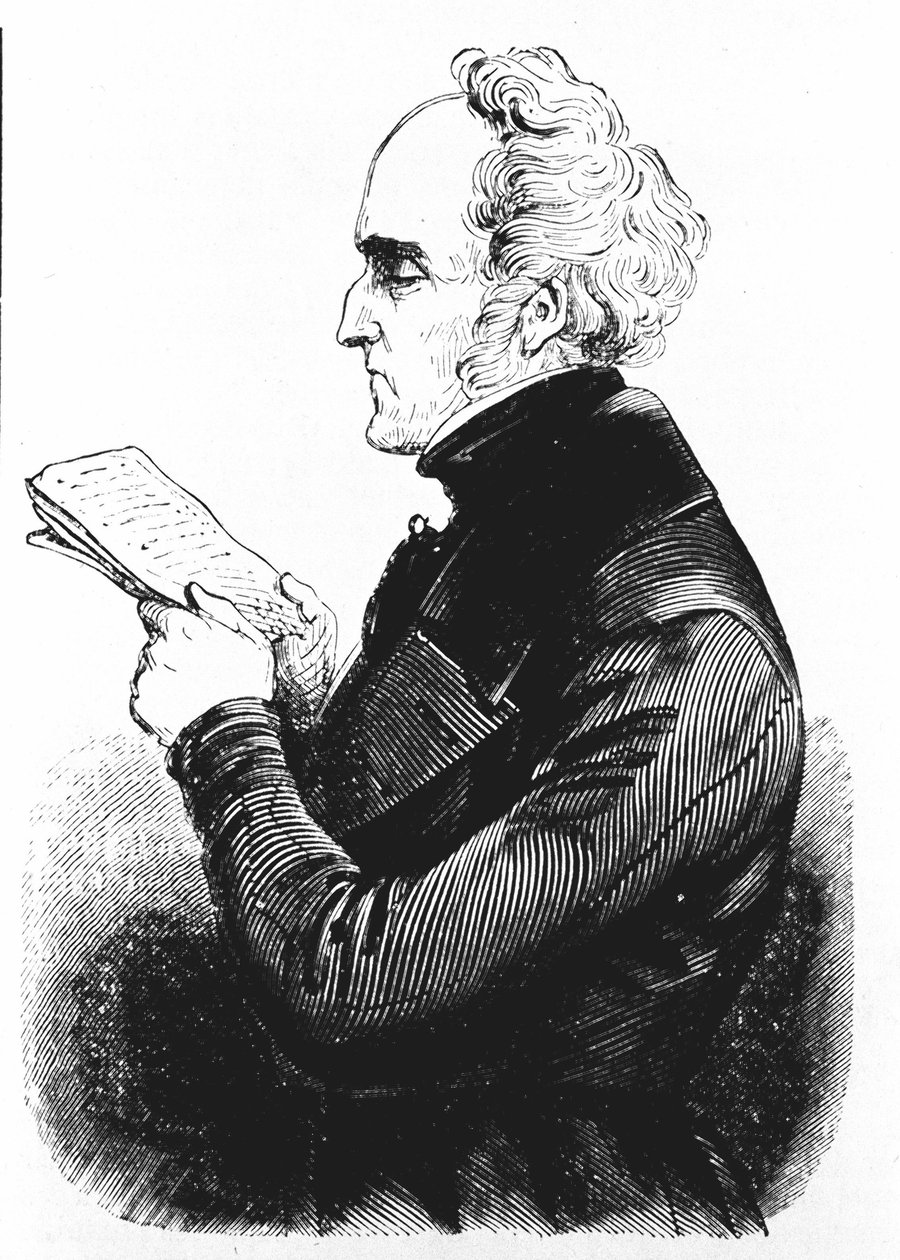 Charles Fourier (1772-1837), ranskalainen filosofi ja taloustieteilijä. tekijältä Unknown artist