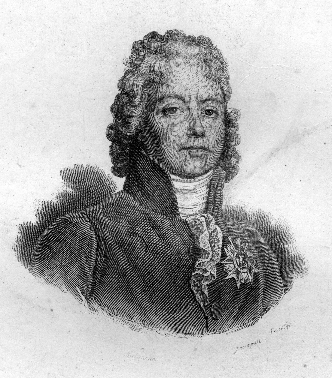 Charles Maurice de Talleyrand Périgord (1754-1838), ranskalainen poliitikko. 1800-luvun kaiverrus tekijältä Unknown artist