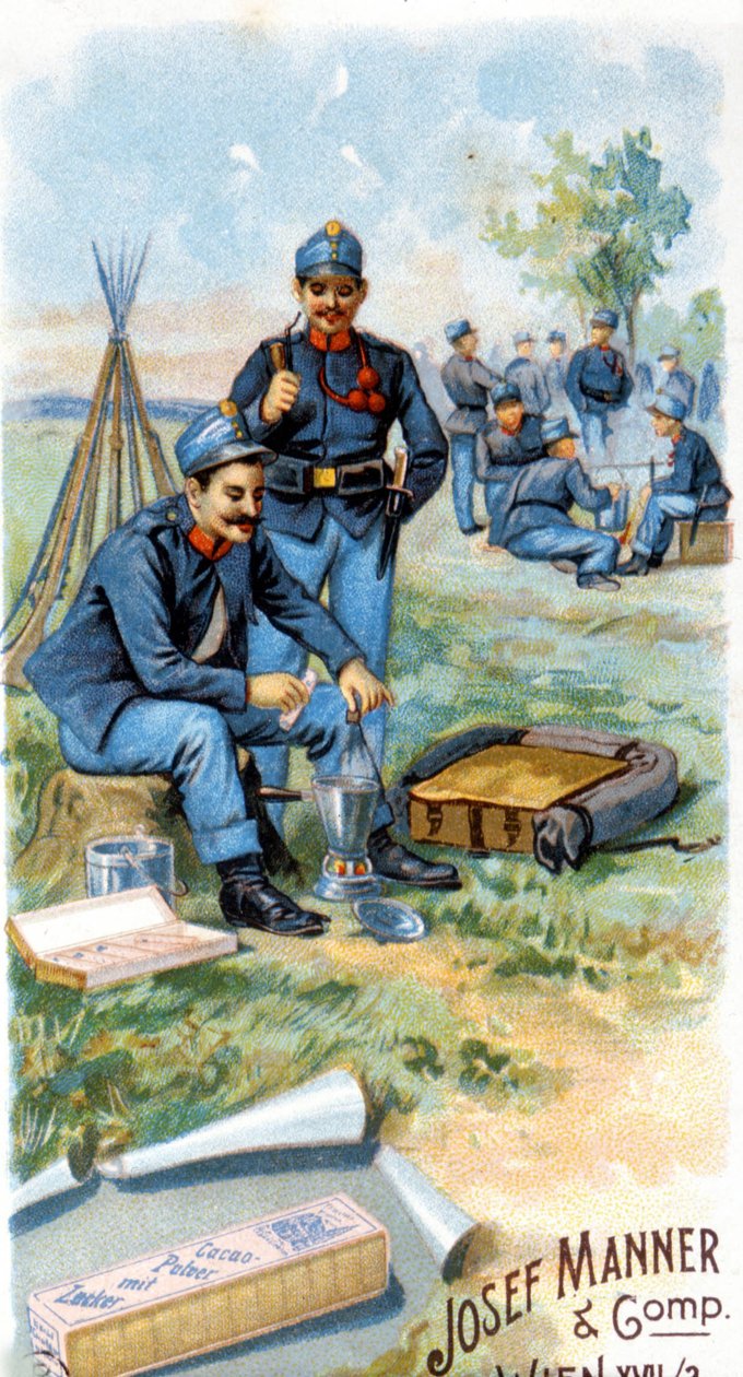 Suklaamainos "" Josef Manner & Gomp, Wien"". tekijältä Unknown artist