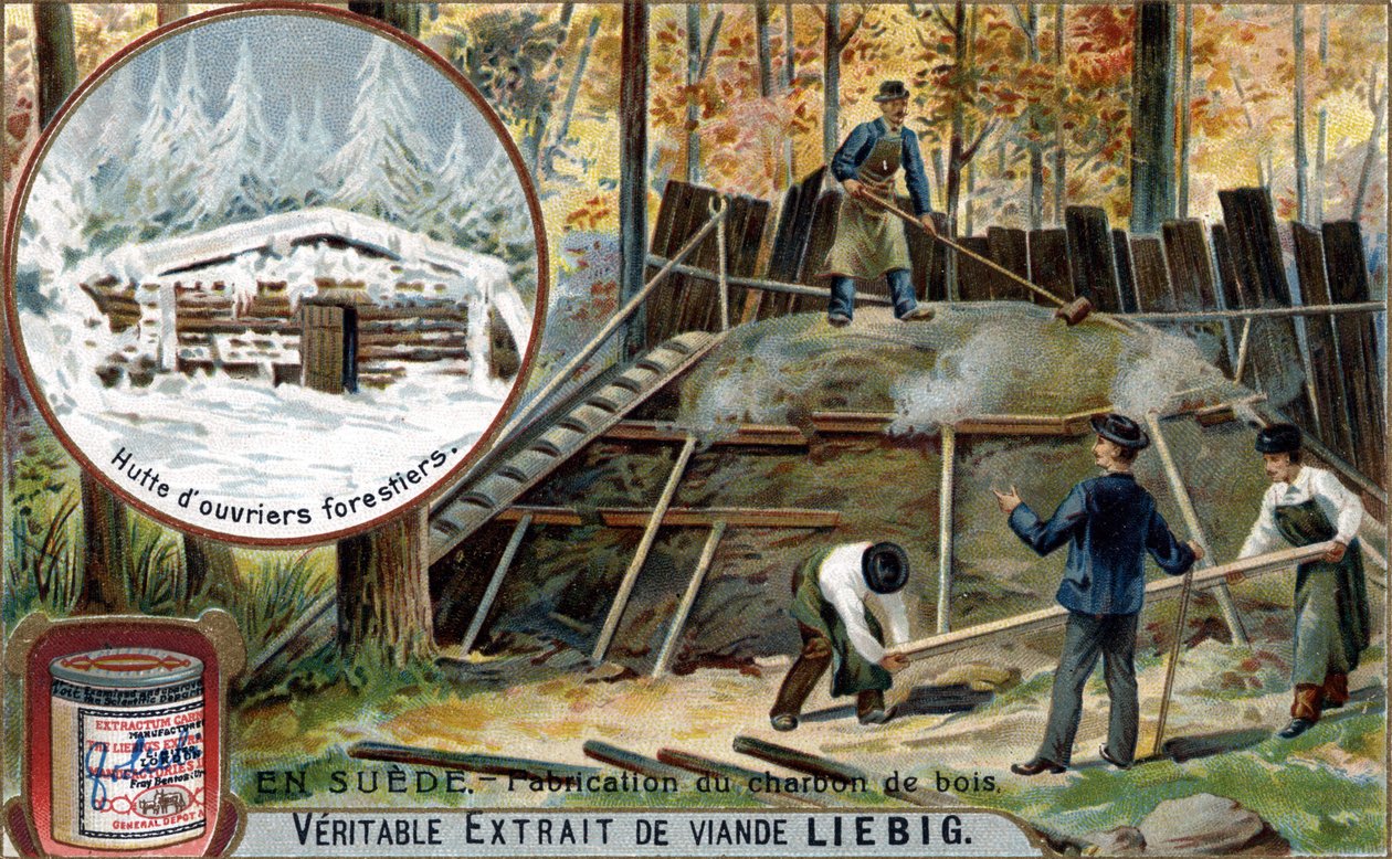 Kromolitografia, Liebig-kuva. tekijältä Unknown artist