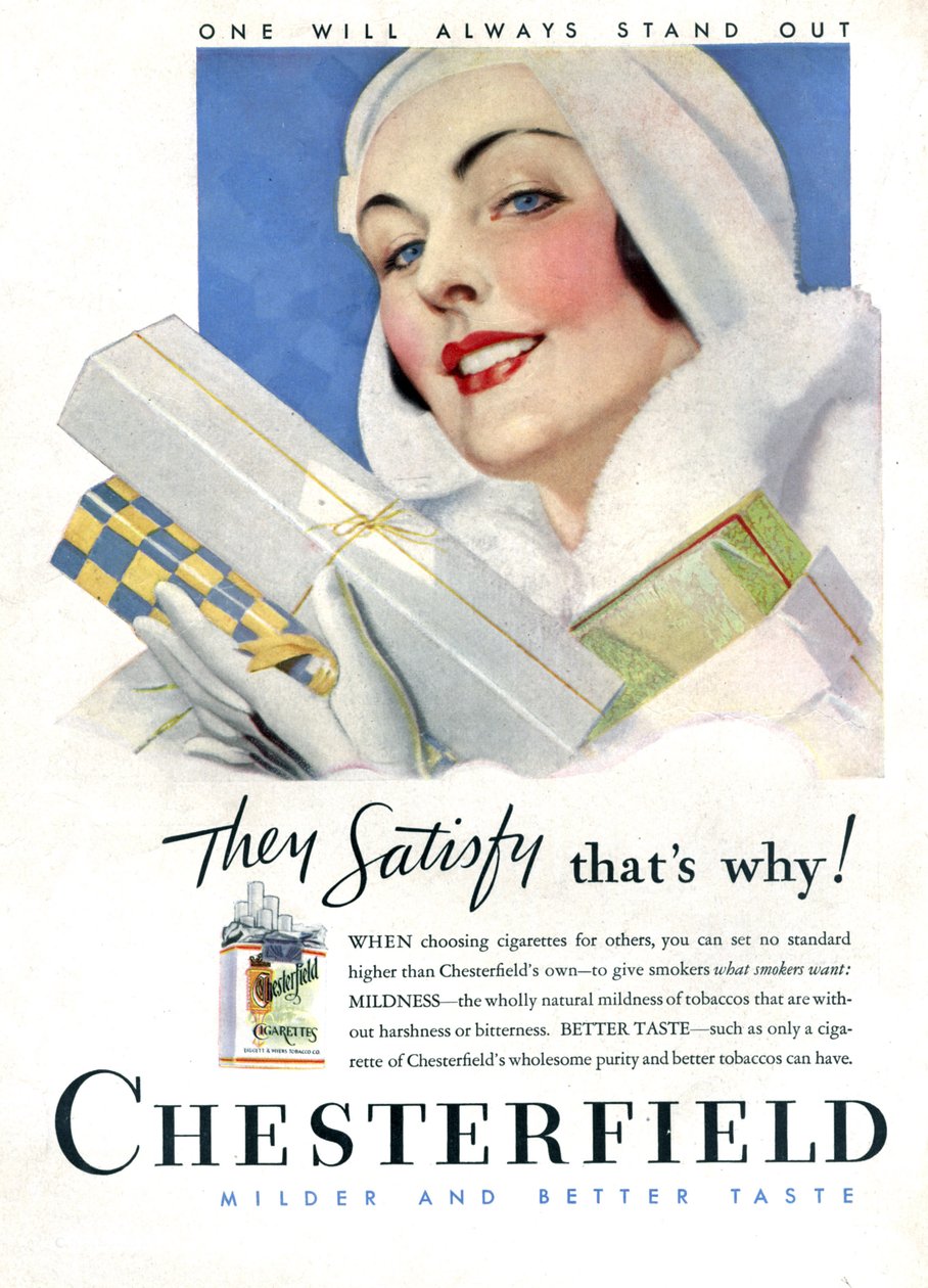 Savuke Chesterfield tekijältä Unknown Artist