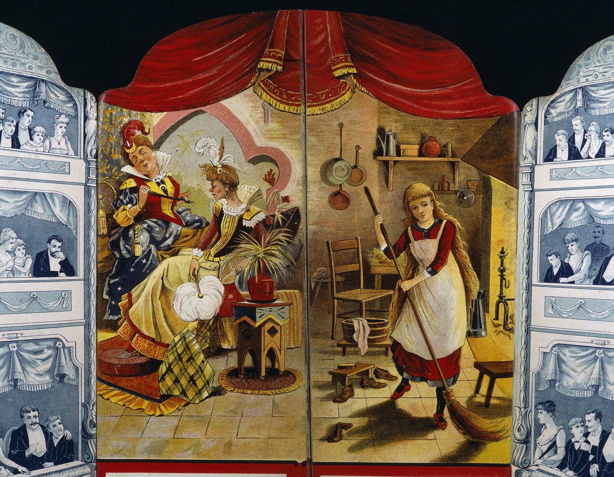 Cinderella, n. 1890 tekijältä Unknown artist