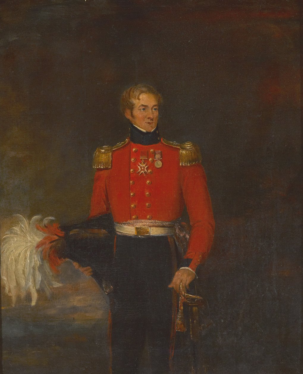 Eversti Sir Richard Llewellyn, 28. jalkarykmentti, 1835 noin tekijältä Unknown