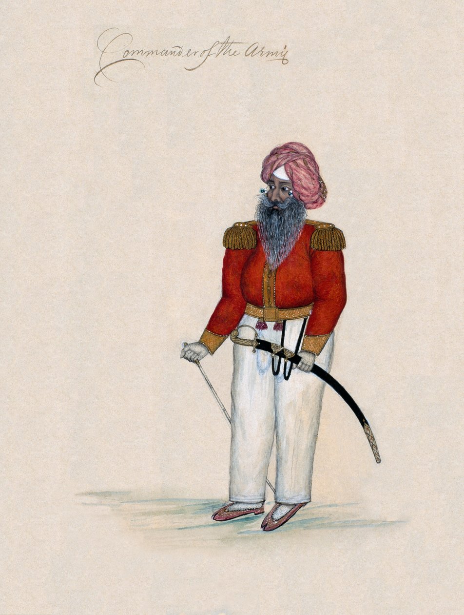 "Armeijan komentaja" tekijältä Unknown artist